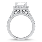14K 5.00CT Certified Lab Grown Diamond Bridal Ring - Picasso Gold & Diamond Jewelry