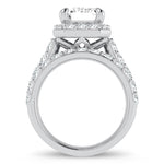14K 5.00CT Certified Lab Grown Diamond Bridal Ring - Picasso Gold & Diamond Jewelry