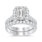 14K 5.00CT Certified Lab Grown Diamond Bridal Ring - Picasso Gold & Diamond Jewelry