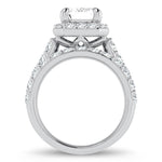 14K 5.00CT Certified Lab Grown Diamond Bridal Ring - Picasso Gold & Diamond Jewelry