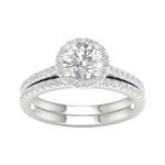 14K 1.50CT Certified Lab Grown Diamond Bridal Ring - Picasso Gold & Diamond Jewelry