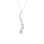 14K 1.00CT Lab Diamond Pendant - Picasso Gold & Diamond Jewelry