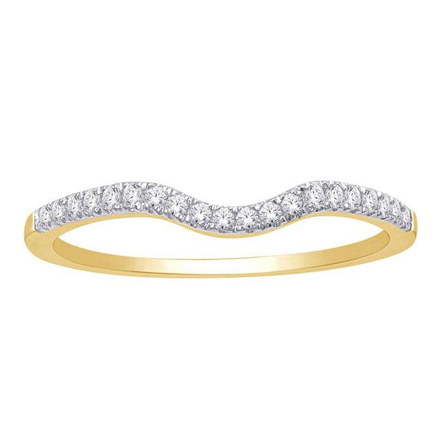 Elegance Refined: 14K 0.12-0.14CT D-Ladies Bands - Picasso Gold & Diamond Jewelry