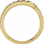 14K Yellow Gold 9/10 CTW Lab-Grown Diamond Bypass Ring - Picasso Gold & Diamond Jewelry