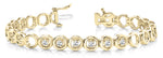 Add-A-Stone Lab Grown Diamond Bracelet - 1/4 ct tw | 14K & 18K Gold, VS1 D/E/F | 14K Yellow Gold | Lab Grown Diamond Bracelet