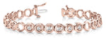Add-A-Stone Lab Grown Diamond Bracelet - 1/4 ct tw | 14K & 18K Gold, VS1 D/E/F | 14K Rose Gold | Lab Grown Diamond Bracelet