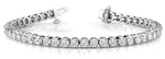 Tennis Lab Grown Diamond Bracelet - 2 1/5 ct tw | 14K & 18K Gold, VS1 D/E/F | 14K White Gold | Lab Grown Diamond Bracelet