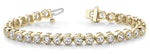 Tennis Lab Grown Diamond Bracelet - 1 ct tw | 14K & 18K Gold, VS1 D/E/F | 14K Yellow Gold | Lab Grown Diamond Bracelet