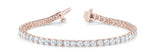 4 5/8 ct tw Lab Grown Diamond Tennis Bracelet in 14K Rose Gold