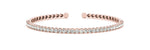 2 ct tw Lab Grown Diamond Bracelet in 14K Rose Gold