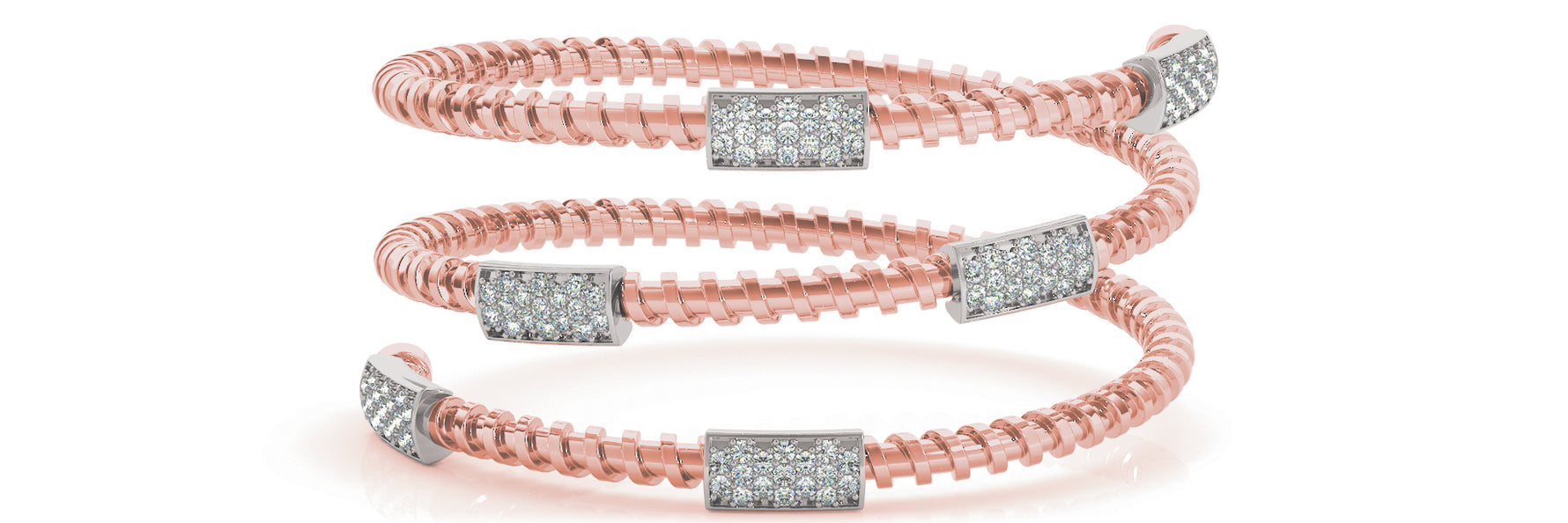 Bangle Lab Grown Diamond Bracelet - 3/4 ct tw | 14K & 18K Gold, VS1 D/E/F | Lab Grown Diamond Bracelet