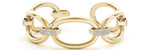 Italian Made Lab Grown Diamond Bracelet - 1 1/3 ct tw | 14K & 18K Gold, VS1 D/E/F | 14K Yellow Gold | Lab Grown Diamond Bracelet