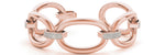 Italian Made Lab Grown Diamond Bracelet - 1 1/3 ct tw | 14K & 18K Gold, VS1 D/E/F | 14K Rose Gold | Lab Grown Diamond Bracelet