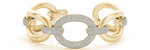 Italian Made Lab Grown Diamond Bracelet - 5 1/6 ct tw | 14K & 18K Gold, VS1 D/E/F | 14K White Gold | Lab Grown Diamond Bracelet