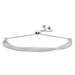 2 1/3 ct tw Lab Grown Diamond Tennis Bracelet in 14K White Gold