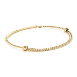 1/4 ct tw Lab Grown Diamond Bracelet in 14K Yellow Gold