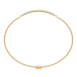 1/4 ct tw Lab Grown Diamond Bracelet in 14K Yellow Gold
