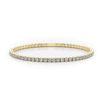1 5/8 ct tw Lab Grown Diamond Eternity Bracelet in 18K Yellow Gold