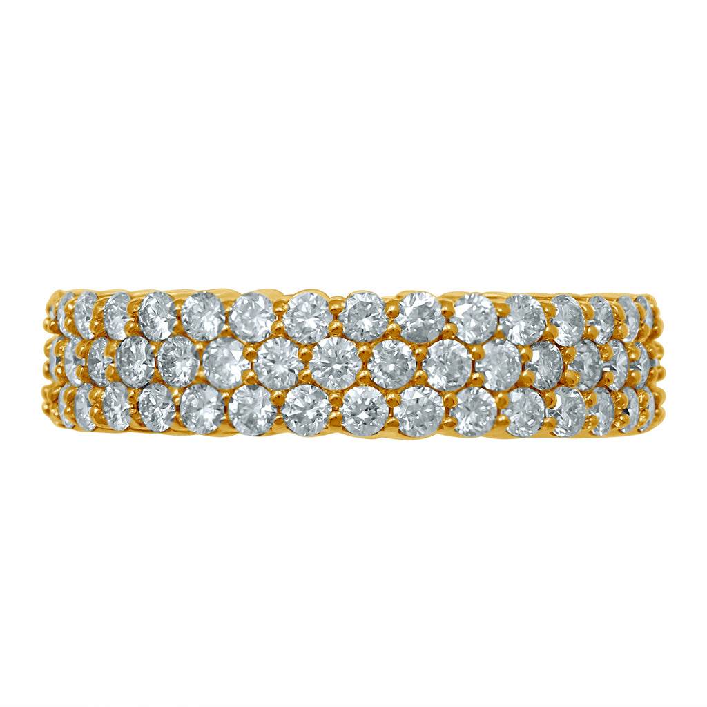 Bold Brilliance: Discover Distinctive Style with our 10K 1.96-2.05CT D-Mens Bands Ring – A Statement of Masculine Elegance and Superior Craftsmanship! - Picasso Gold & Diamond Jewelry