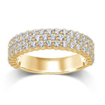 Bold Brilliance: Discover Distinctive Style with our 10K 1.96-2.05CT D-Mens Bands Ring – A Statement of Masculine Elegance and Superior Craftsmanship! - Picasso Gold & Diamond Jewelry