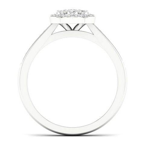 Radiant Beauty: 10K 0.25CT D-Ladies Ring - Picasso Gold & Diamond Jewelry