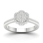 Radiant Beauty: 10K 0.25CT D-Ladies Ring - Picasso Gold & Diamond Jewelry