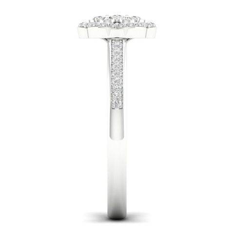 Radiant Beauty: 10K 0.25CT D-Ladies Ring - Picasso Gold & Diamond Jewelry