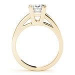 Princess Lab Grown Diamond Solitaire Ring — Picasso Gold & Diamond