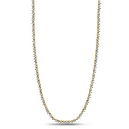 Radiant Opulence: 10K 1.83-2.19CT D-Necklace - Picasso Gold & Diamond Jewelry