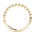 1/8 ct tw Lab Grown Diamond Ring in 14K Yellow Gold