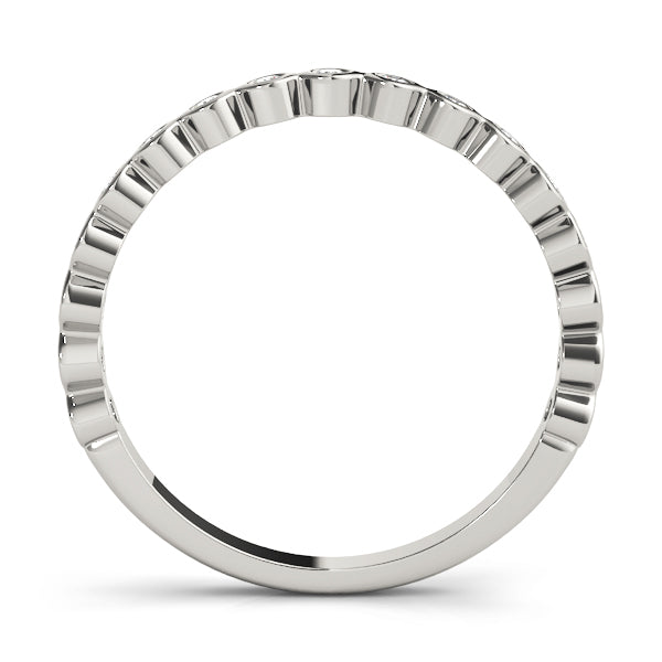 1/8 ct tw Lab Grown Diamond Ring in 14K White Gold