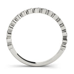 1/8 ct tw Lab Grown Diamond Ring in 14K White Gold