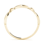 1/15 ct tw Lab Grown Diamond Wedding Band in 14K Yellow Gold