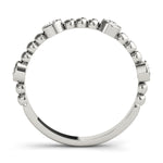 1/4 ct tw Lab Grown Diamond Wedding Band in 14K White Gold