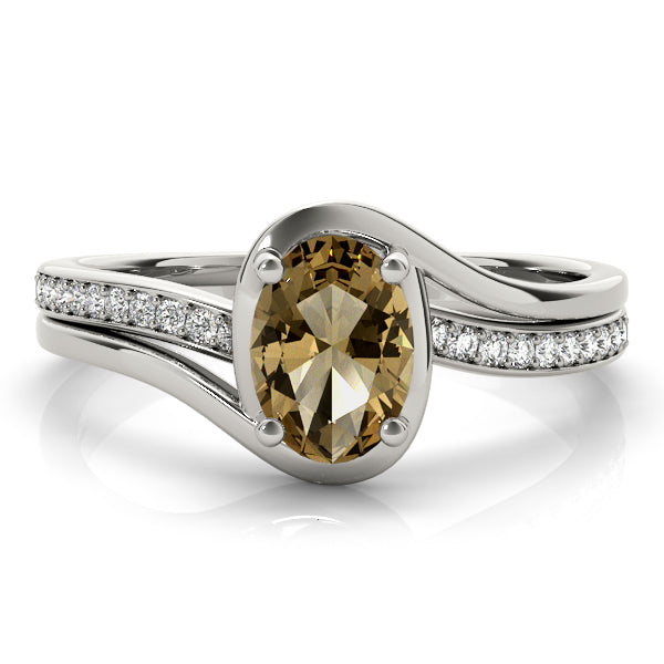 Oval Bypass Lab Grown Diamond Engagement Ring - VS1 D/E/F | 14K & 18K Gold | 18K White Gold | Oval Lab Diamond | Picasso Gold & Diamond Chicago