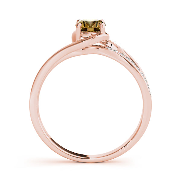 Oval Bypass Lab Grown Diamond Engagement Ring - VS1 D/E/F | 14K & 18K Gold | 18K Yellow Gold | Oval Lab Diamond | Picasso Gold & Diamond Chicago