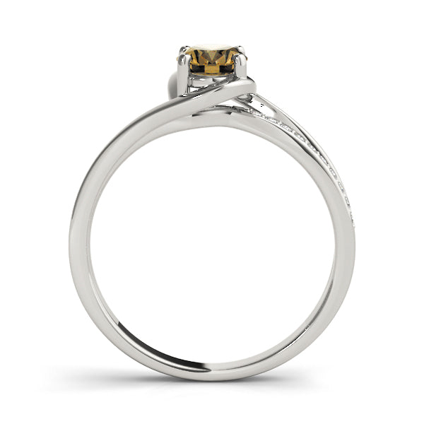 Oval Bypass Lab Grown Diamond Engagement Ring - VS1 D/E/F | 14K & 18K Gold | 18K Yellow Gold | Oval Lab Diamond | Picasso Gold & Diamond Chicago