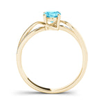 Oval Bypass Lab Grown Diamond Engagement Ring - VS1 D/E/F | 14K & 18K Gold | 18K White Gold | Oval Lab Diamond | Picasso Gold & Diamond Chicago