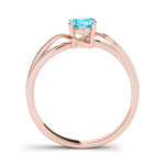 Oval Bypass Lab Grown Diamond Engagement Ring - VS1 D/E/F | 14K & 18K Gold | 18K Yellow Gold | Oval Lab Diamond | Picasso Gold & Diamond Chicago