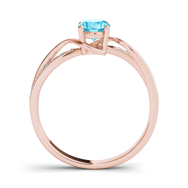 Oval Bypass Lab Grown Diamond Engagement Ring - VS1 D/E/F | 14K & 18K Gold | 18K Yellow Gold | Oval Lab Diamond | Picasso Gold & Diamond Chicago