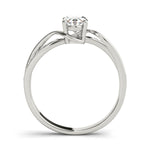 Oval Bypass Lab Grown Diamond Engagement Ring - VS1 D/E/F | 14K & 18K Gold | 18K Rose Gold | Oval Lab Diamond | Picasso Gold & Diamond Chicago