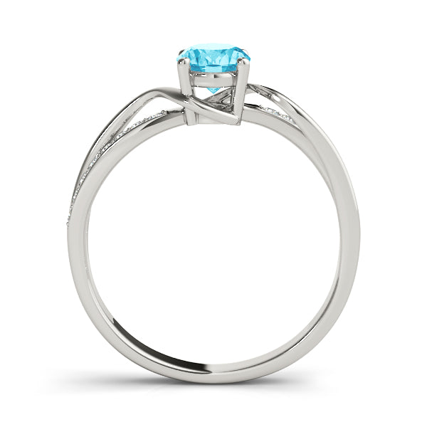 Oval Bypass Lab Grown Diamond Engagement Ring - VS1 D/E/F | 14K & 18K Gold | Platinum | Oval Lab Diamond | Picasso Gold & Diamond Chicago