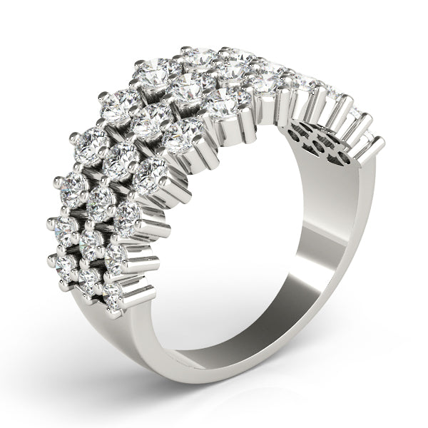 1 7/8 ct tw Lab Grown Diamond Ring in 14K White Gold
