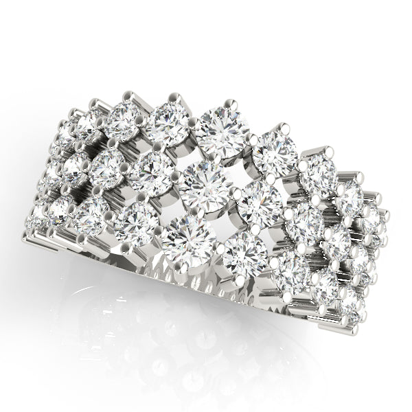 1 7/8 ct tw Lab Grown Diamond Ring in 14K White Gold