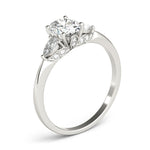 Oval Three Stone Lab Grown Diamond Engagement Ring - VS1 D/E/F | 14K & 18K Gold | 14K Yellow Gold | Oval Lab Diamond | Picasso Gold & Diamond Chicago