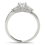 Oval Three Stone Lab Grown Diamond Engagement Ring - VS1 D/E/F | 14K & 18K Gold | 14K Rose Gold | Oval Lab Diamond | Picasso Gold & Diamond Chicago