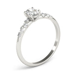 Oval Classic Lab Grown Diamond Engagement Ring - VS1 D/E/F | 14K & 18K Gold | 14K Rose Gold | Oval Lab Diamond | Picasso Gold & Diamond Chicago