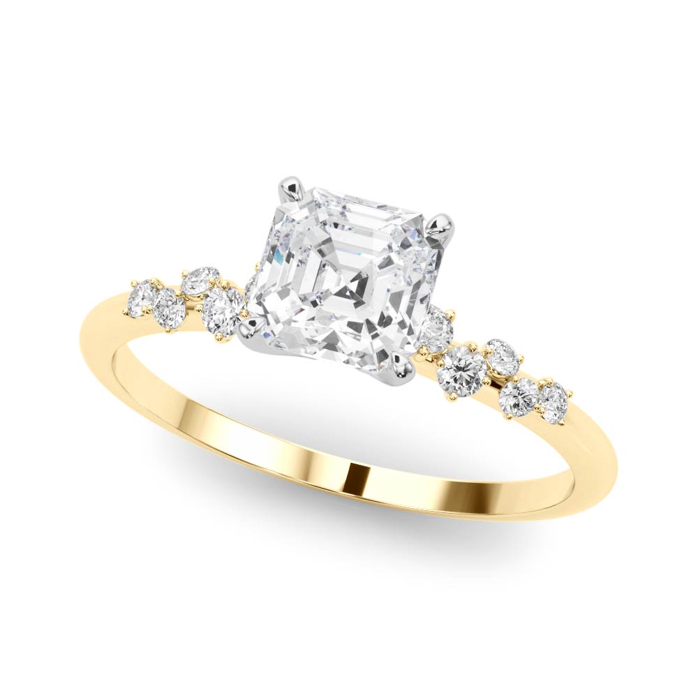 Oval Classic Lab Grown Diamond Engagement Ring - VS1 D/E/F | 14K & 18K Gold | 14K Rose Gold | Oval Lab Diamond | Picasso Gold & Diamond Chicago
