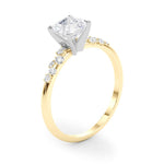 Oval Classic Lab Grown Diamond Engagement Ring - VS1 D/E/F | 14K & 18K Gold | 18K White Gold | Oval Lab Diamond | Picasso Gold & Diamond Chicago
