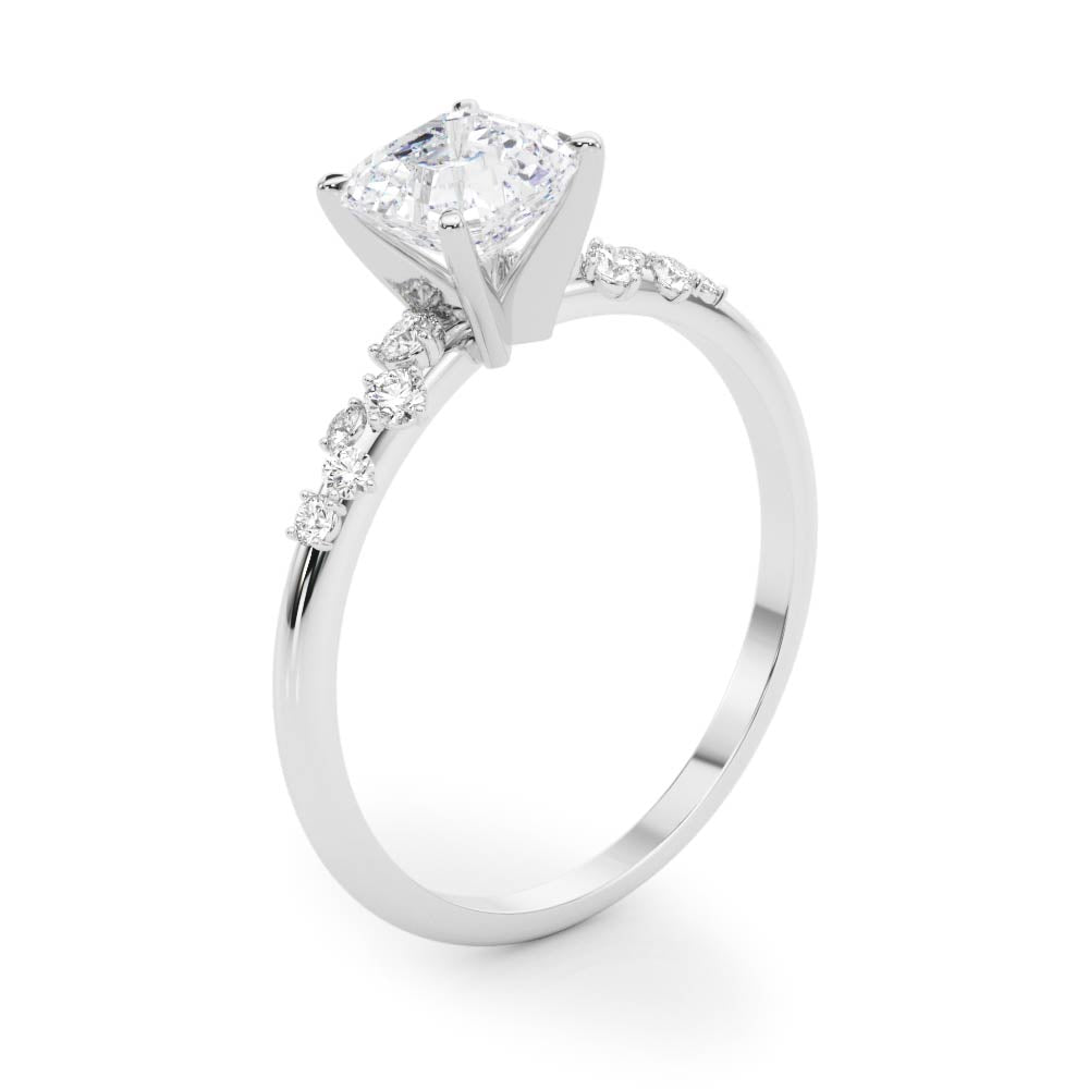 Oval Classic Lab Grown Diamond Engagement Ring - VS1 D/E/F | 14K & 18K Gold | 18K Yellow Gold | Oval Lab Diamond | Picasso Gold & Diamond Chicago